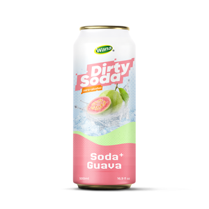 Wana 2026 Top Selling Dirty Soda Guava Flavored 490ml <b>Canned</b> Sparkling <b>Coffee</b> Sacs OEM Private Label Ready Drink 24 Pack - Product Image 1