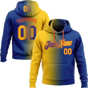 Sudadera con Capucha de Hockey sobre Hielo, Diseño Personalizado OEM, Venta al Por Mayor, con Rayas Sublimadas, Bordado del Equipo, 100% Poliéster, Talla Grande, Verano - Product Image 5