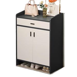 Mueble zapatero moderno de madera para la sala de estar, mobiliario interior para apartamentos y hoteles, condominios... Hecho en Vietnam. - Product Image 2