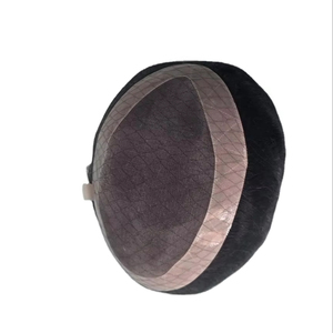 Perruque Taz Hair BD en cheveux indiens Remy, ondulations aquatiques, pour hommes - Bonnet monofilament, imperméable, doux, léger, style ondulations profondes et lâches - Product Image 6