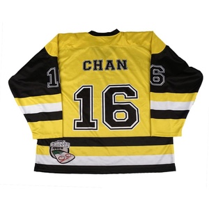 Uniformes Deportivos Personalizados por Sublimación, Uniformes de Equipo OEM con Nombre y Número, Camisetas de Hockey sobre Hielo - Product Image 2
