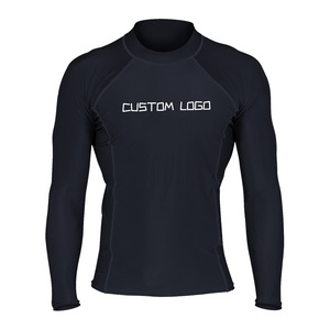 เสื้อรัดรูปผู้ชายแบบเรียบ ระบายอากาศ แห้งเร็ว สำหรับออกกำลังกาย ฟิตเนส ชุดกีฬา - Product Image 4