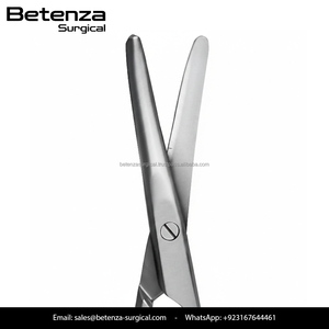 Tijeras Quirúrgicas Metzenbaum Curvas de 18 cm, Manuales, Super Cut, Negras y Doradas, con Inserto TC, de Acero Inoxidable, para Uso ORL, Certificadas por la CE - Product Image 3