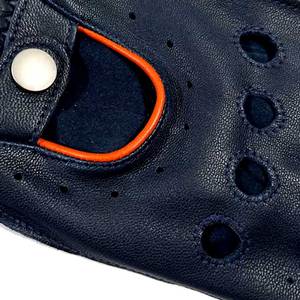 Gants de conduite en cuir souple pour hommes et femmes, durables, confortables, respirants, élégants, protection des mains pour la conduite - Product Image 5