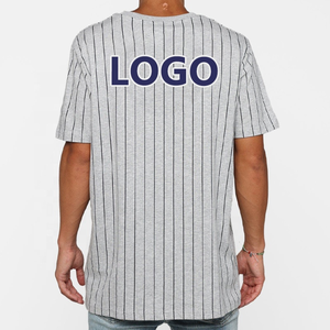 Camiseta de Béisbol Personalizada con Logotipo OEM, Unisex, 120g, 100% Algodón, Cuello Redondo, Corte Holgado, Transpirable, Ecológica y Personalizable - Product Image 3