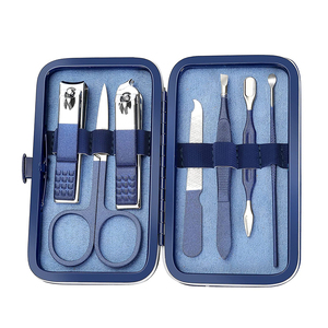 Compact <b>Nail</b> Grooming Tools Set Manicure Pedicure <b>Kit</b> Premium <b>Nail</b> Care <b>Kit</b> Professional Manicure Pedicure Set - Product Image 1
