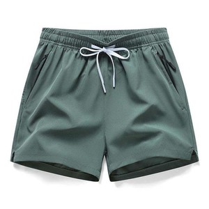 Pantalones Cortos Casuales de Lona para Hombre, Color Sólido, Alta Calidad, Moda de Verano, Personalizados, Transpirables, de Secado Rápido, para Deportes y Ejercicio - Product Image 1