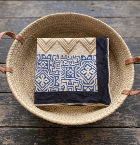 Handmade <b>Square</b> Bandana Indian Block Print Cotton <b>Scarf</b> Boho Head <b>Scarf</b> Festival Hair Accessories Gift Her Summer Beach Durable - Product Image 3