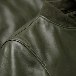 Men's Custom <b>Leather</b> Bomber Jacket | <b>High</b> Grade Breathable Stylish <b>Top</b> Demanded Clothing Manufacturer - Product Image 6