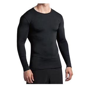 Camiseta de Compresión de Manga Larga para Hombre, Ecológica, de Secado Rápido, Personalizable, UPF50+, Antibacteriana, para Gimnasio y Grappling, Venta al Por Mayor - Product Image 1
