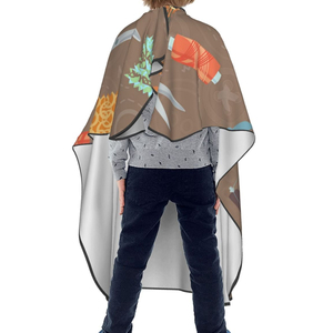 Capa para Cortar el Cabello de Niños Pequeños, Material Ligero e Impermeable, Proveedor Mayorista de la Mejor Calidad, Diseño Único 2026 - Product Image 3
