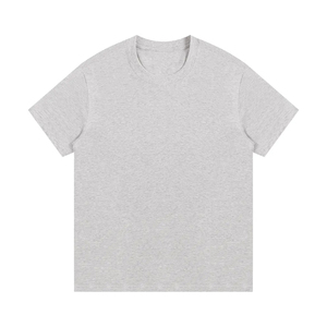 Camiseta de algodón peinado lisa de 260 gramos con hombros caídos, personalizable con estampado, para hombre y mujer, ideal para universidades y colegios. - Product Image 5