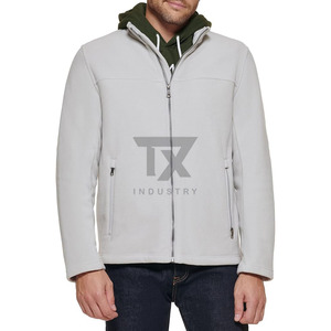 Chaqueta de Forro Polar para Hombre, con Cierre, de Algodón, ODM, Cálida, para Invierno, Senderismo, Deportes al Aire Libre - Product Image 3