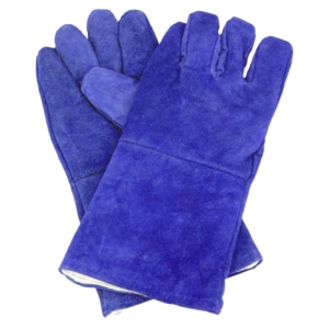 Best Performance Cowhide Split Leather Welding Gloves Work Protection Heat and <b>Fire</b> Resistant Heavy Duty Leather Working Gloves - Product Image 5