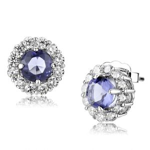 Orecchini LO4674 in Tanzanite con Placcatura in Rodio e Vetro Sintetico - Categoria Prodotti Piatti e Stoviglie - Product Image 1