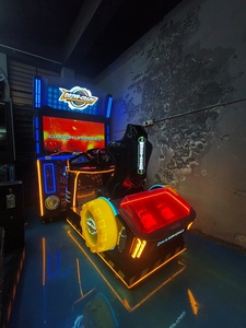 Machine de jeu de course de cascades Commercial Drive-Crazy, cabinet d'arcade de luxe à cockpit ouvert pour un joueur - Product Image 3