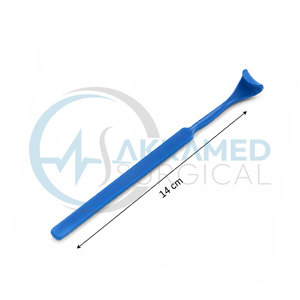 เครื่องมือผ่าตัดตาแบบฉนวนกันความร้อน Desmarres Lid Retractor ขนาด 14 มม. ได้รับการรับรองมาตรฐาน CE ผลิตจากสแตนเลสสตีลชนิดใช้ซ้ำได้ ระดับ Class I - Product Image 2