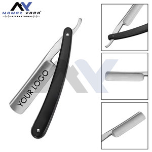 Navaja de Afeitar Clásica con Logotipo OEM para Hombre, Navaja de Barbero Plegable de Alta Calidad, Afilada para Afeitar la Barba, Recortar las Cejas y el Vello Facial - Product Image 5