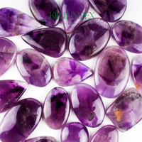 Vente chaude Naturel Trapiche Améthyste Lisse Forme Mixte Cabochon Pierre Précieuse En Vrac Pour La Fabrication De Bijoux Pierre Précieuse En Vrac De Haute Qualité