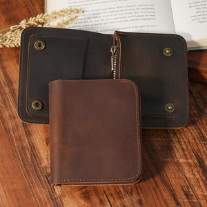 Premium Custom Logo Genuine Leather Credit Card <b>Holder</b> <b>ID</b> Card Business Card Men Wallet for sale in wholesale price - Product Image 4