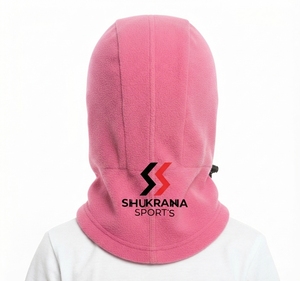 Cagoule polaire haute qualité pour enfants, masque de ski coupe-vent, cache-cou thermique d'hiver, cache-visage à capuche - Product Image 4