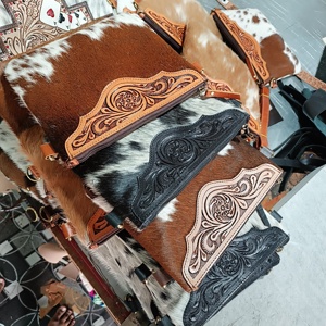 Sac en cuir de vachette de qualité supérieure sac à bandoulière bohème occidental sac fourre-tout en cuir de vachette fabricant prêt à être en stock - Product Image 6