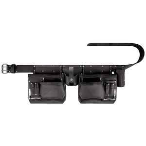 Different Size Multiple Pockets Customized Leather Tool Bags / New Design Heavy Duty Comfortable Leather Tool Bags - Product Image 5