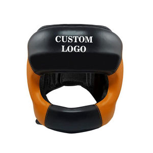 Protector de Cabeza para Boxeo, Color Negro Dorado, para Fisicoculturismo y Combate, Buen Vendedor, Precio Competitivo, Precio Económico con Personalización - Product Image 1
