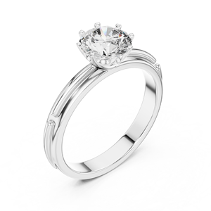 Best Selling 925 Sterling Silver Moissanite <b>Diamond</b> <b>Ring</b> Wholesale Custom Jewelry Manufacturer Supplier - Product Image 4