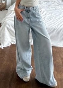 Women's Trend Collection Denim Statement Fashion Jeans-<b>Boot</b> Cut Mid Waist Eco-Friendly Vintage Style Premium Urban Modern - Product Image 6