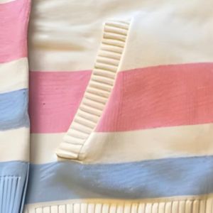 Cardigans décontractés unisexes brodés grecs personnalisés pour sororités, coupe ample, rose et bleu, style universitaire - Product Image 3