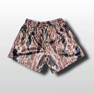 Shorts en coton/polyester pour hommes, imprimés par sublimation, respirants, séchage rapide, taille élastique, sport, décontractés, basketball, gym, personnalisés - Product Image 2