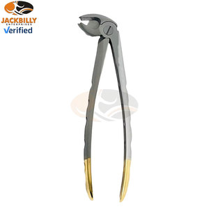 JACKBILLY Forceps d'extraction dentaire manuels allemands de qualité supérieure # Instruments chirurgicaux en acier inoxydable de haute qualité MD4 certifiés CE - Product Image 6