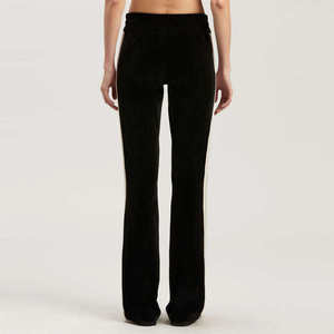 Pantalon de survêtement évasé pour femme, nouvelle couleur, grandes tailles, coupe classique, taille élastique, séchage rapide, pour l'hiver, en toile, service OEM, vente en gros - Product Image 2