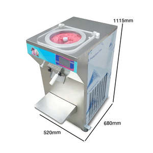 Congelatore Verticale per Gelato Kolice ICM-102 con Cilindro da 13L per Gelato Duro e Sorbetto - Product Image 3