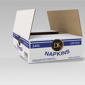 Boîte en carton ondulé personnalisée pour serviettes en papier et essuie-tout, emballage d'exportation provenant d'un fabricant vietnamien - Product Image 3