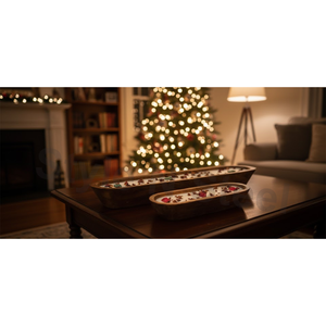 Bougie en forme de bateau en bois, bougies chauffe-plat parfumées pour Noël, Pâques, anniversaire, Saint-Valentin, Diwali, bars, fêtes - Product Image 1