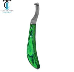 Farrier Hoof Knife Stainless Steel Razor <b>Edge</b> Horse Hoof Trimming <b>Tool</b> Professional Equine Supplier - Product Image 5