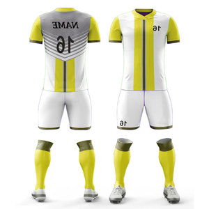 Tenue de football pour adultes, design respirant, combinaison de compression de football vierge, vêtements d'entraînement de rugby, ensembles antibactériens personnalisables - Product Image 4