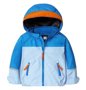 Chaqueta Cortavientos Impermeable para Niños Pequeños, Chaqueta Anorak para Bebés, Niños y Niñas, Diseño Personalizado, Chaqueta con Capucha - Product Image 1
