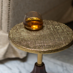 Customized Design Metal Round Drink Table Side Table for Small Spaces for Living Room Arva side drink Pedestal Drink Tables - Product Image 4