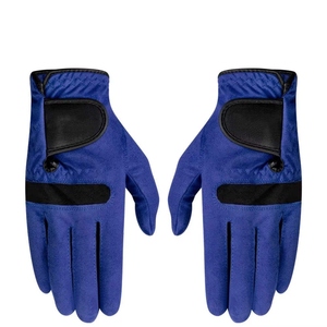 Gants de golf pour homme de haute qualité, nouvelle version en cuir Cabretta premium, or/jaune, entièrement en cuir, gants de golf sportifs premium - Product Image 1