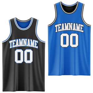 Maillot de basket-ball réversible pour hommes, fournisseur de vêtements d'équipe sportive personnalisés - Product Image 1