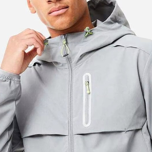 Custom Logo Waterproof <b>Lightweight</b> Wind Breaker Men Tracksuits For Outdoor Use Low MOQ Windbreaker Tracksuit Set Men - Product Image 4