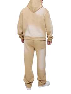 Chándal Oversize de Algodón 100% Lavado al Ácido Personalizado al por Mayor para Hombre, Talla XXL, Estilo Estampado para Correr, Disponible en Línea - Product Image 5