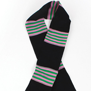 Ensemble bonnet et écharpe en jacquard Kente de qualité supérieure, hiver, 100% acrylique, unisexe, couleurs et tailles personnalisées - Product Image 5