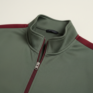 Survêtement d'entraînement en polyester pour hommes et femmes, fermeture éclair intégrale, tenue d'échauffement, vente en gros - Product Image 6