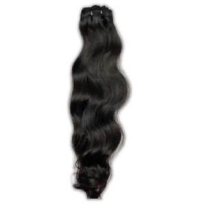Extensiones de Cabello Humano con Clip, Cabello Remy Indio, Doble Trama, Hechas a Máquina, Onduladas, Color Negro, 100 Gramos, 34 Pulgadas - Product Image 3