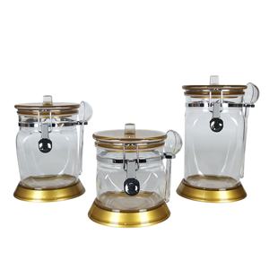 Recipiente hermético crylic con tapa y cuchara - Product Image 1