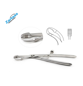 Pinzas para Huesos Verbrugge de Acero Inoxidable de Alta Calidad - Autocentrantes de 26 cm, Fabricante y Exportador de Instrumentos Quirúrgicos - Product Image 1